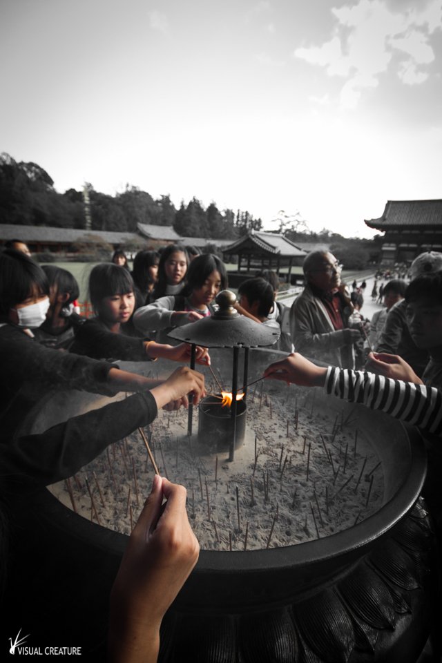 Japan Revisited: Lighting incense sticks at the Todaiji Temple in Nara