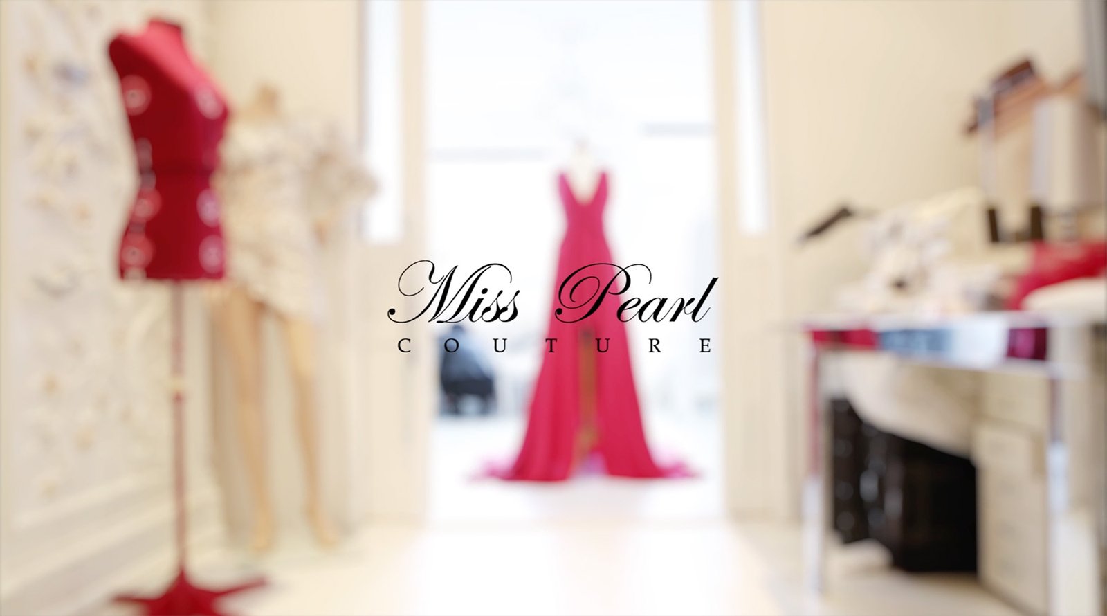 Making of the Red Dress - Miss Pearl Couture