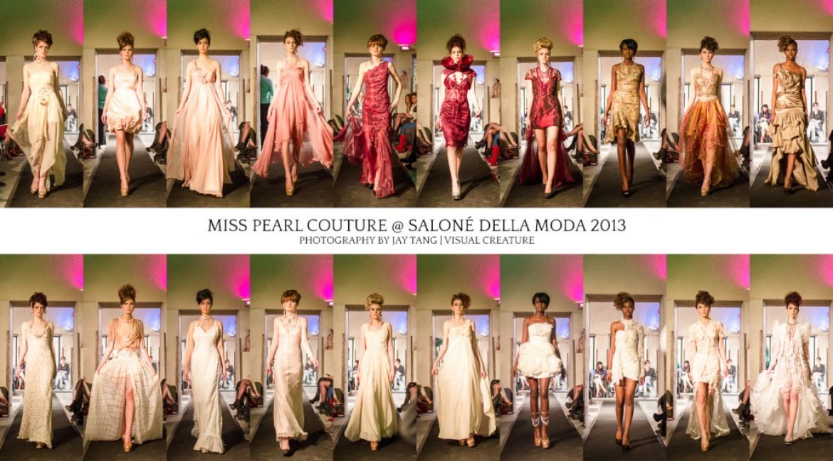 Miss Pearl Couture at Salonè Della Moda 2013