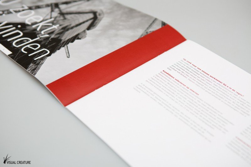 Baanmakelaar brochure design