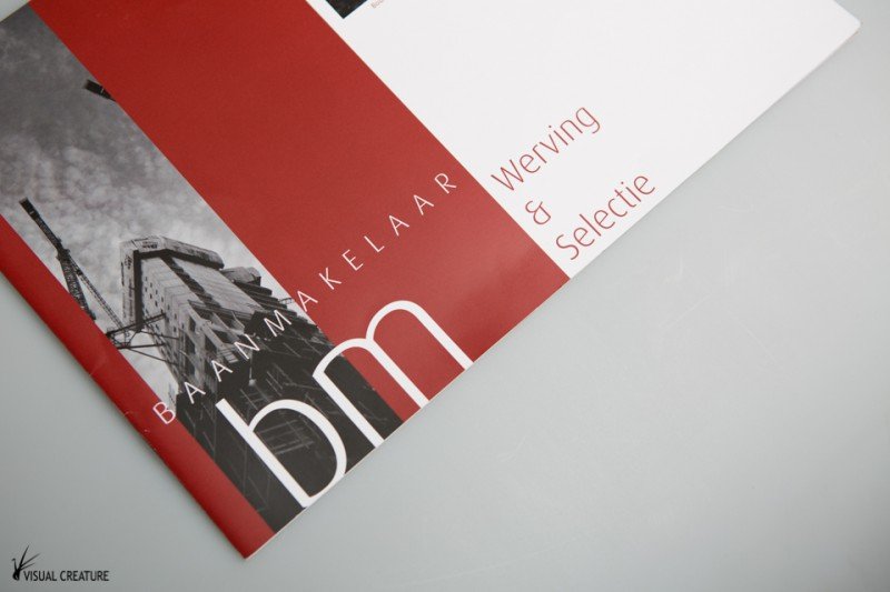 Baanmakelaar brochure design