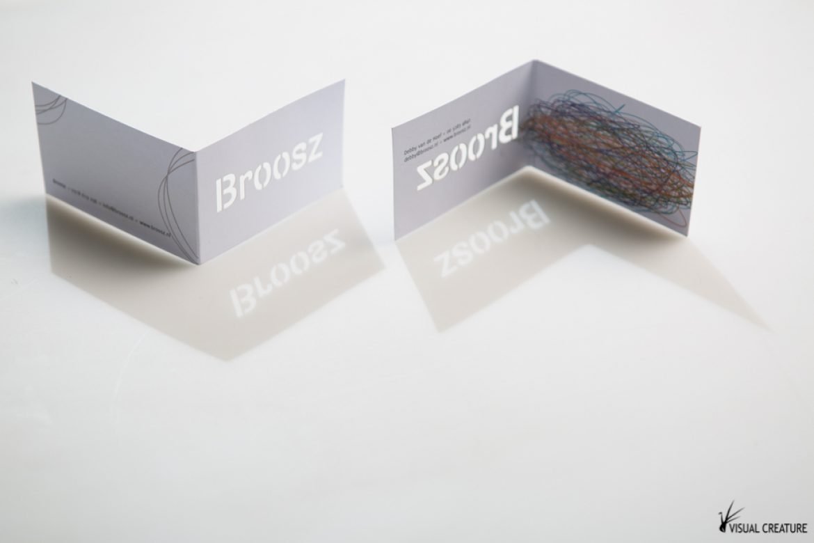 Broosz: Custom made business cards